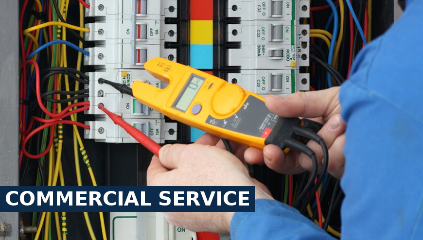 Commercial service electrical services Chigwell Row
